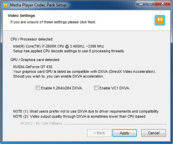 Media Player Codec Pack Plus1