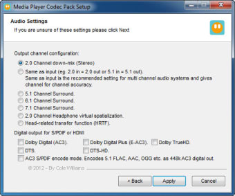 Media Player Codec Pack Plus2