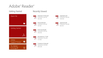 Adobe Reader Touch  81