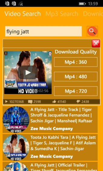 Vidmate Music Video Download  100