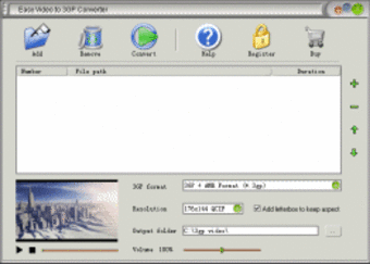 Easy Video to 3GP Converter0