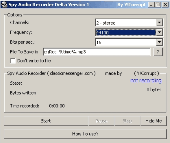 Spy Audio Recorder0