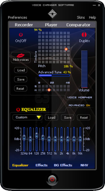 AV Voice Changer Software0