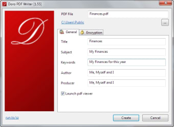 Doro PDF Writer0