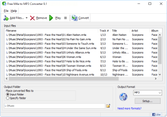 Free M4a to MP3 Converter0