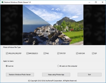 Restore Windows Photo Viewer0
