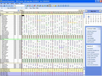 Visual Staff Scheduler Pro4