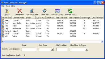 Auto Close Idle0