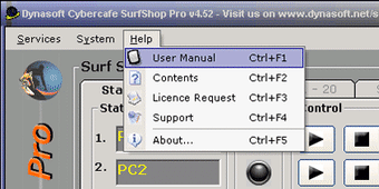 Dynasoft Cybercafe SurfShop Free0