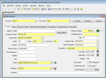 Membership Administration Software Solution0