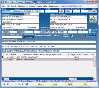 Star Bill of Lading Network Edition0