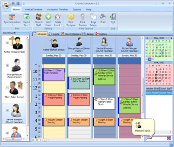 Church Scheduler0