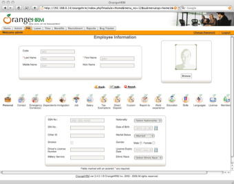 JumpBox for OrangeHRM Human Resources Management0
