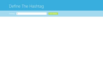 Define The Hashtag  80