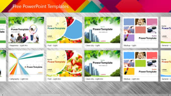 Templates for PowerPoint Presentation  100