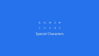 Special Characters  80