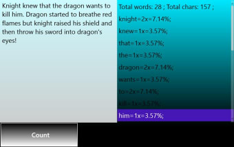 Words Counter  80