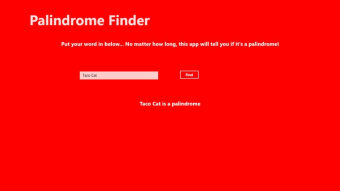 Palindrome Finder  80