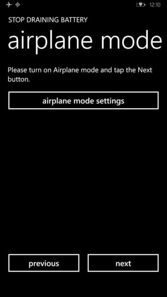 Stop Draining Battery  102