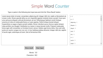 Simple Word Counter  81