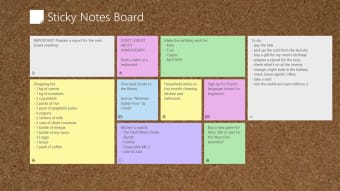 Sticky Notes Board  102