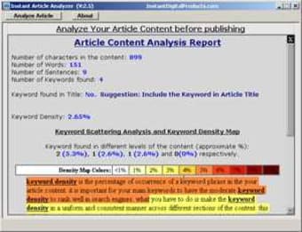 Instant Article Analyzer0