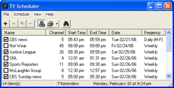 TV Scheduler0