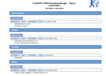 Classoft Scheduling Manager Lite4