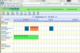 Office Tracker Scheduling Software1