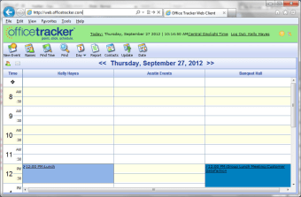 Office Tracker Scheduling Software0