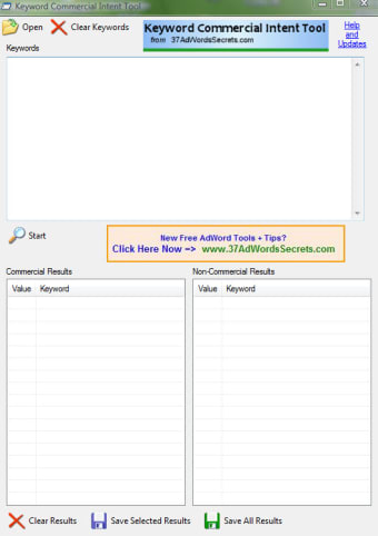 Keyword Commercial Intent Tool for AdWords PPC0