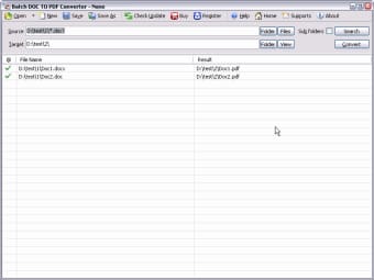 Batch Word To PDF Converter0