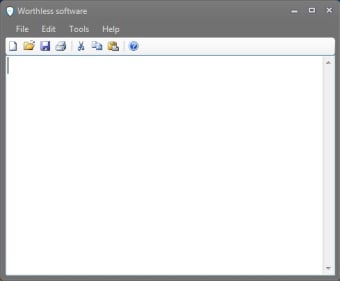 Worthless Text Editor0