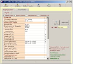 WinTax Calculator0