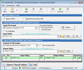 Convert XLS0