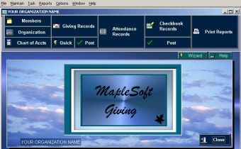 MapleSoft Giving Church Bookkeeping Software0