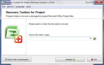 Recovery Toolbox for Project0