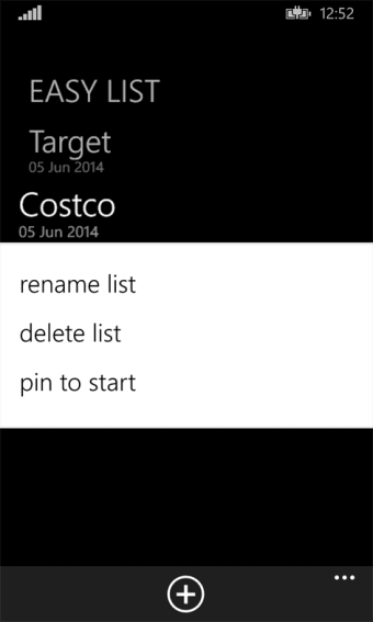 Easy List  100
