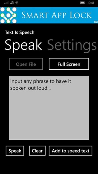 Text Is Speech  102