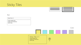 Sticky Tiles  101