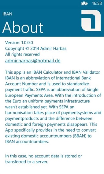 IBAN-Calculator  101