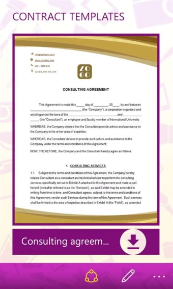 Contract Templates0