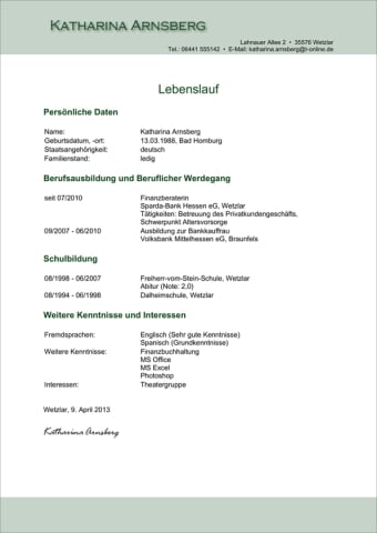 Kreative Bewerbung schreiben3