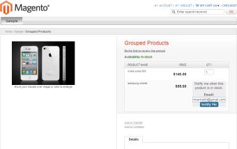 Magento Product Stock0