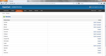 Webuzo for OpenCart0