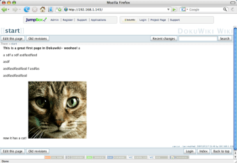 JumpBox for DokuWiki Wiki System0