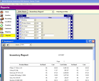 Bronze Inventory POS System0