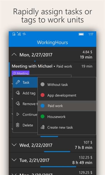 WorkingHours -- Time Tracking / Timesheet  101