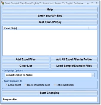 Excel Convert Files From English To Arabic and Arabic To English Software0