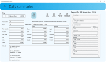 Inventory sales and invoices  101